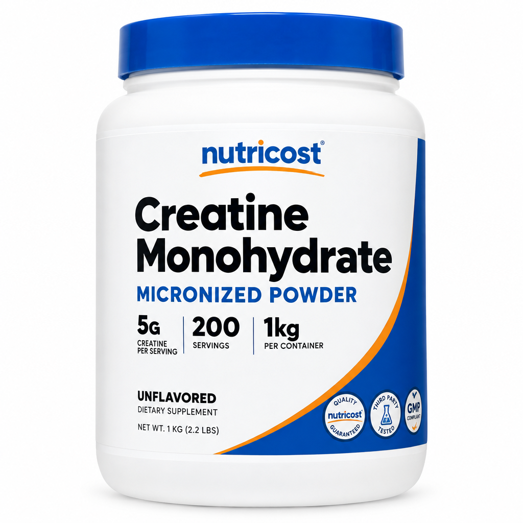 Nutricost Creatine Monohydrate Micronized Powder 1KG